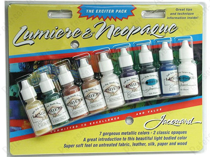 Jacquard� Paint Exciter Pack lumiere & Neopaque