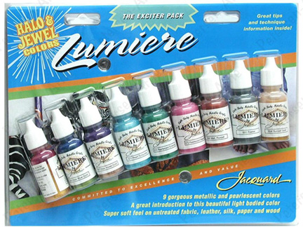 Jacquard� Paint Exciter Pack lumiere 2-Halo & Jewel Colors