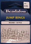 Beadalon - 50 piece sliver jump rings