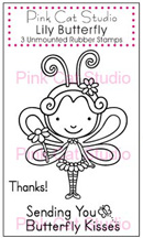 Pink Cat Studios - Lily Butterfly