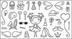 Pink Cat Studios - Dress Up Lily