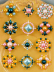 Prima Say It In Pearls - Regal Pink and Teal Set - J530839