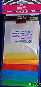 Tonertex - Assorted Multi Foil Package - Solid Colors